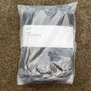 Nike Black Everyday Crew Socks (6-Pack)